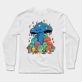 Tragic Mushrooms Long Sleeve T-Shirt